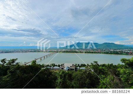 老撾佔巴塞湄公河風光 老撾佔巴塞湄公河風光 88160224