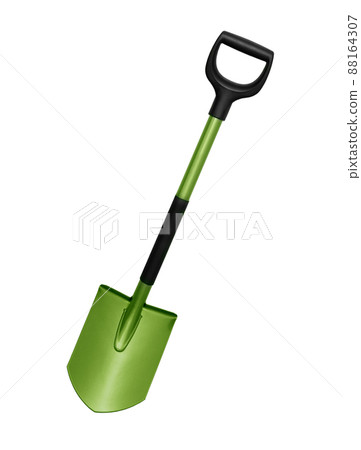 bayonet shovel with green handle 88164307