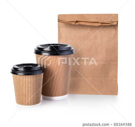 Take-out coffee in thermo cup 88164386