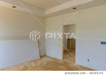 Under construction industry new home construction interior drywall 88165141
