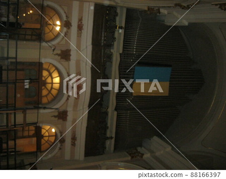 Ukrainian developing flag. Ukrane yellow blue flag. Ukrainian developing flag. Ukrane yellow blue flag. 88166397