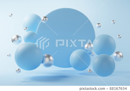 3 d render. podium pedestal. abstract minimal display empty space. geometric podium for beauty cosmetic product. 3d illustration 3 d render. podium pedestal. abstract minimal display empty space. geometric podium for beauty cosmetic product. 3d illustration 88167634