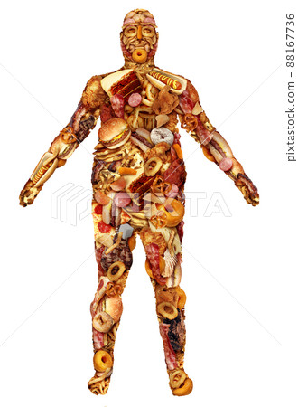 Human Made Of Junk Food Human Made Of Junk Food 88167736