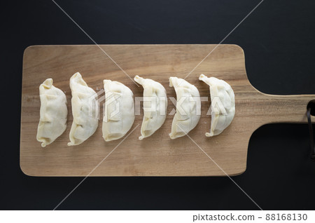 Handmade raw dumplings for one person 88168130