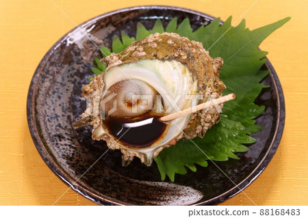 頭巾烤貝類烤食品 88168483