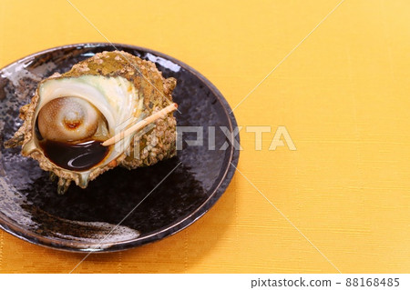 Turban shell grilled shellfish grilled food Turban shell grilled shellfish grilled food 88168485