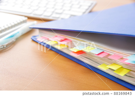 File Documents Image of desk work File Documents Image of desk work 88169843