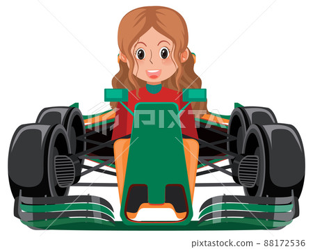 A man driving formula one racing car A man driving formula one racing car 88172536