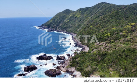 Yakushima coastline 88172817