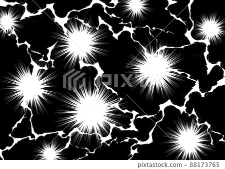 Screentone lightning lightning stone fire background graphic illustration Screentone lightning lightning stone fire background graphic illustration 88173765