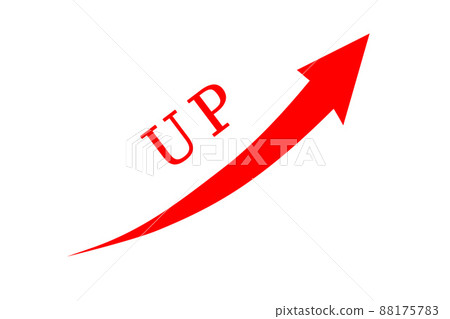 向上箭頭 向上箭頭 88175783