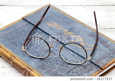 Glasses and diary Glasses and diary 88177957