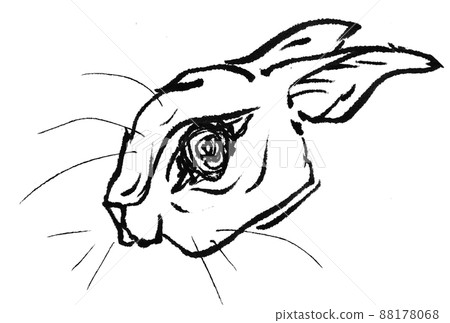 New Year's card Rabbit sumi-e basic rabbit Reiwa 5th year 2023 Illustration Japanese style PNG New Year's card Rabbit sumi-e basic rabbit Reiwa 5th year 2023 Illustration Japanese style PNG 88178068