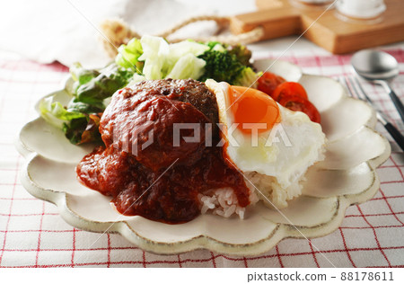 Loco moco 碗（漢堡） 88178611