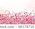 Pink heart pattern background 88178716