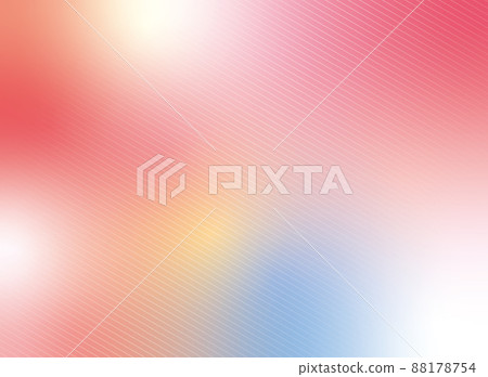 紅色與藍色混合的漸變背景 [對角線] 88178754