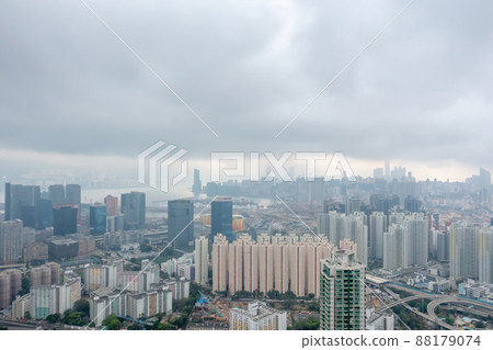 the cityscape of residential Area at kwun tong district, hk 26 March 2022 the cityscape of residential Area at kwun tong district, hk 26 March 2022 88179074