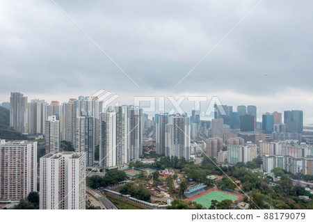 the cityscape of Ngau Chi Wan Park, hk 26 March 2022 the cityscape of Ngau Chi Wan Park, hk 26 March 2022 88179079