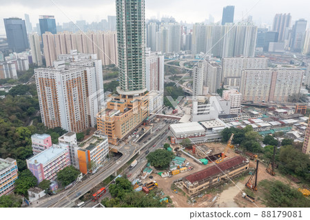 the cityscape of residential Area at Ngau Chi Wan, hk 26 March 2022 the cityscape of residential Area at Ngau Chi Wan, hk 26 March 2022 88179081