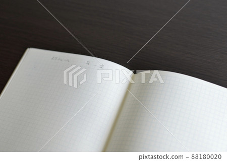 Open notebook with lots of margins Open notebook with lots of margins 88180020