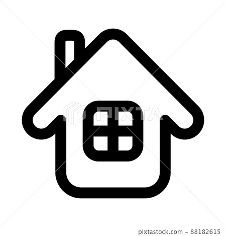 home icon - Stock Illustration [88182615] - PIXTA