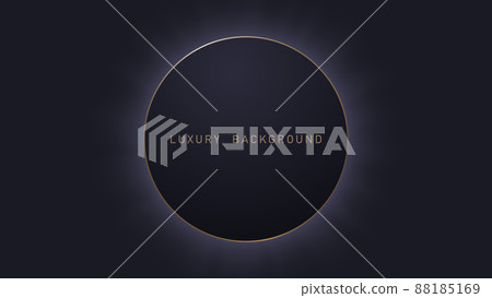 Black luxury background with light elements, template for your design Black luxury background with light elements, template for your design 88185169
