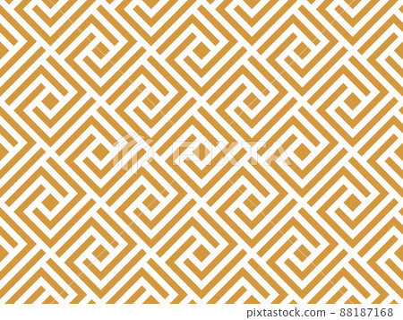 Abstract geometric pattern with stripes, lines. Seamless vector background. White and gold ornament. Simple lattice graphic design Abstract geometric pattern with stripes, lines. Seamless vector background. White and gold ornament. Simple lattice graphic design 88187168
