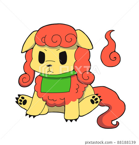 Guardian dog, red 88188139