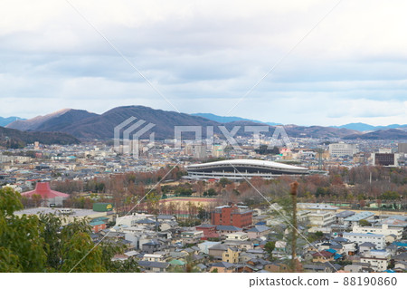 Okayama City seen from Kyoyama 2 Kita Ward, Okayama City, Okayama Prefecture 88190860