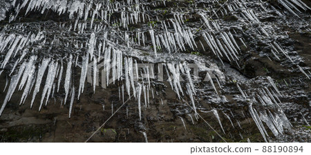 Akame 48 Waterfalls, a landscape of severe cold-6 Akame 48 Waterfalls, a landscape of severe cold-6 88190894