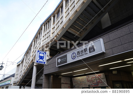Nishidai Station, Itabashi-ku, Nishidai Station ticket gate Nishidai Station, Itabashi-ku, Nishidai Station ticket gate 88190895