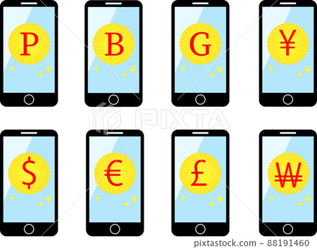 無現金支付圖標集 4 無現金支付圖標集 4 88191460