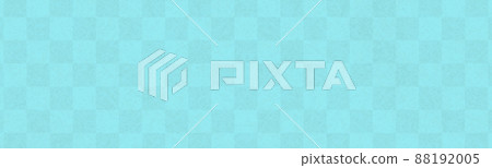 Light blue checkered banner background illustration Light blue checkered banner background illustration 88192005
