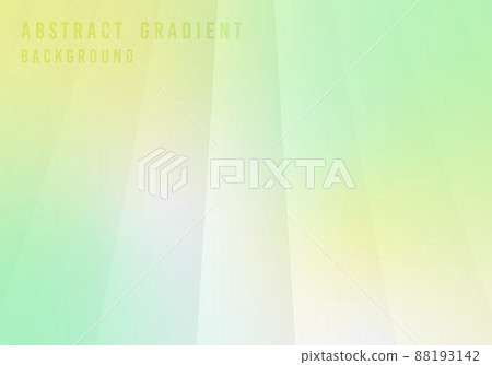 Abstract gradient green and yellow summer style decorative template. Abstract gradient green and yellow summer style decorative template. 88193142