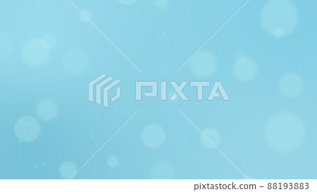 Light blue ball bokeh background 88193883