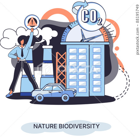 Environmental, ecological problems air and atmosphere carbon pollution, causes of climate change 88195749