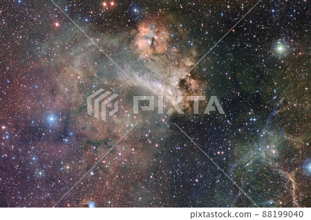 Awesome of endless cosmos. Elements of this image furnished by NASA Awesome of endless cosmos. Elements of this image furnished by NASA 88199040