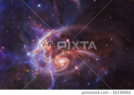 Starfield. Elements of this image furnished by NASA Starfield. Elements of this image furnished by NASA 88199060