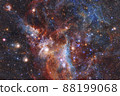 Deep space. Elements of this image furnished by NASA 88199068