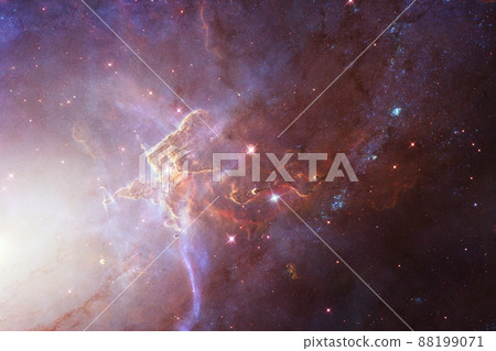 Beautiful galaxy. Elements of this image furnished by NASA 88199071