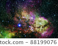 Starfield. Elements of this image furnished by NASA 88199076