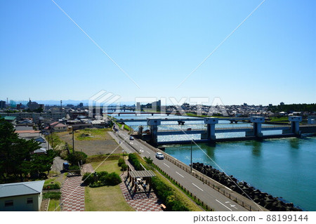 View from Sekibun Memorial Park (Niigata Prefecture) 88199144