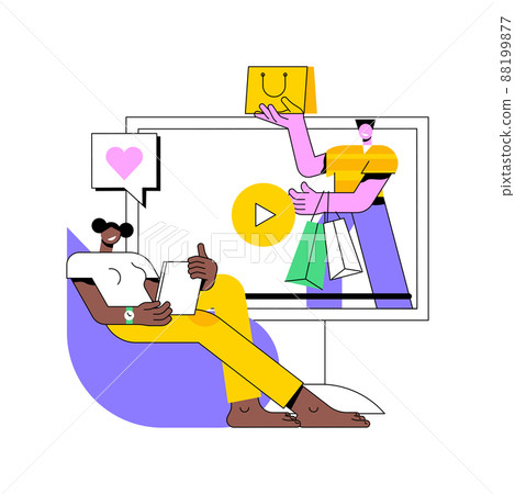 Personal shopper stock illustration. Illustration of purchases