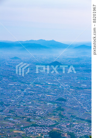 Yamato basin haze in the morning mist seen from Mt. Katsuragi 88201967