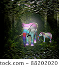 Elephant parent and child 3 88202020