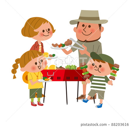 Family barbecue 88203616