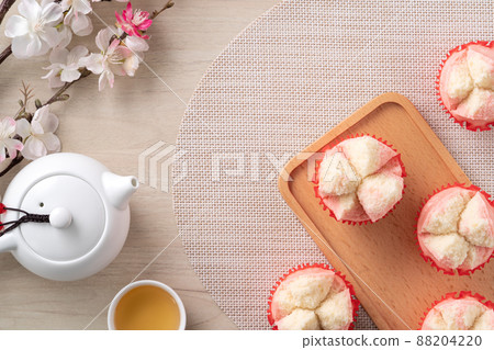 Fa gao steamed spongge cake スポンジケーキ 88204220