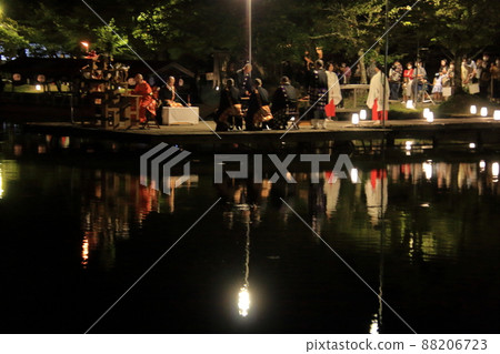 京都大覺寺月見晚 2020 年 10 月 3 日 88206723