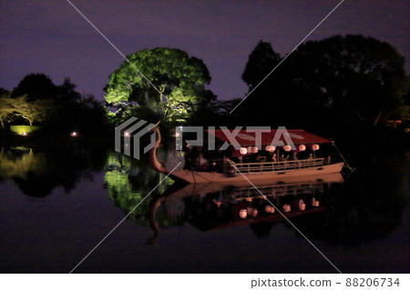 京都大覺寺月見晚 2020 年 10 月 3 日 京都大覺寺月見晚 2020 年 10 月 3 日 88206734