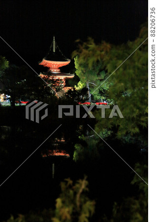 京都大覺寺月見晚 2020 年 10 月 3 日 京都大覺寺月見晚 2020 年 10 月 3 日 88206736